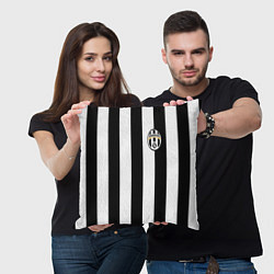 Подушка квадратная Juventus: Tevez, цвет: 3D-принт — фото 2