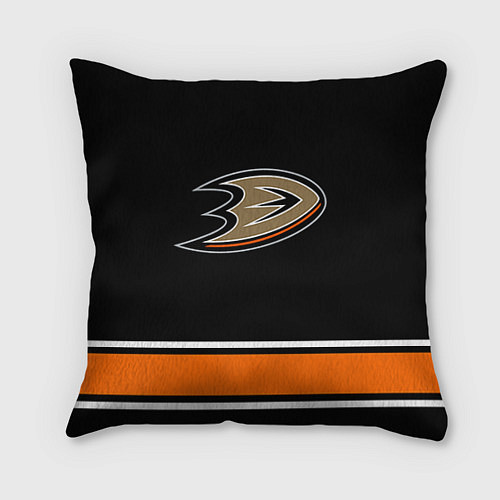 Подушка квадратная Anaheim Ducks Selanne / 3D-принт – фото 1