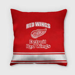 Подушка квадратная Detroit red wings