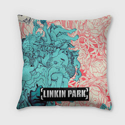 Подушка квадратная Linkin Park: Sky Girl, цвет: 3D-принт