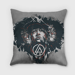 Подушка квадратная Linkin Park: My Style, цвет: 3D-принт