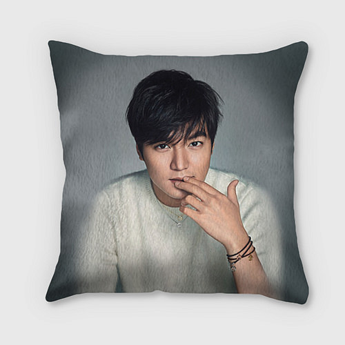 Подушка квадратная Lee Min Ho / 3D-принт – фото 1