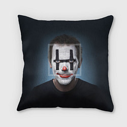 Подушка квадратная Clown House MD, цвет: 3D-принт
