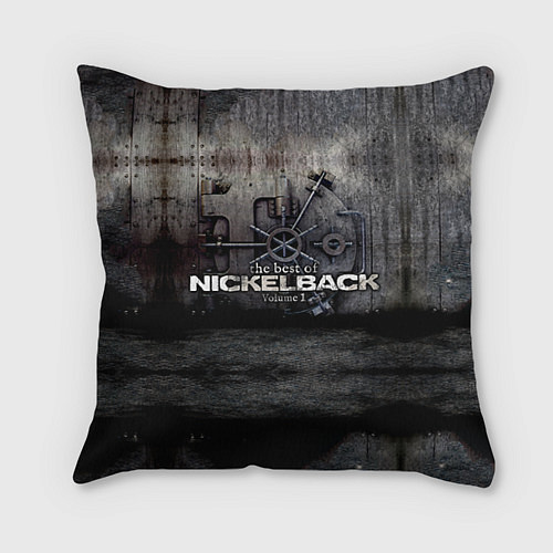 Подушка квадратная Nickelback Repository / 3D-принт – фото 1