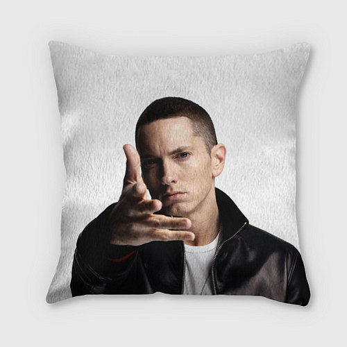 Подушка квадратная Eminem / 3D-принт – фото 1