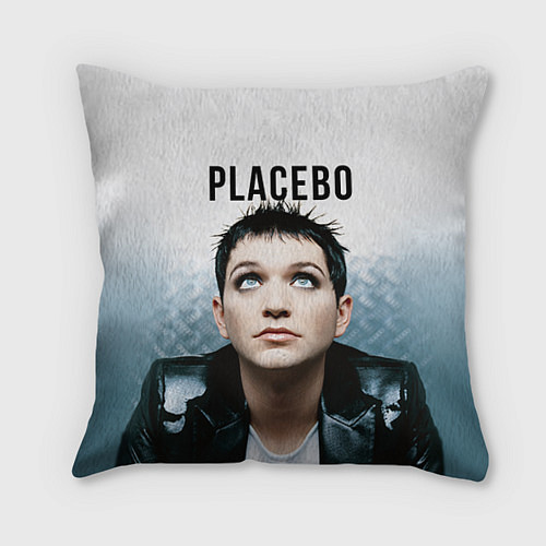 Подушка квадратная Placebo: Brian Molko / 3D-принт – фото 1