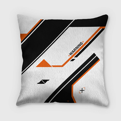 Подушка квадратная CS:GO Asiimov P250 Style / 3D-принт – фото 1