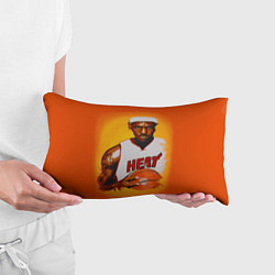Подушка-антистресс LeBron James: Heat, цвет: 3D-принт — фото 2