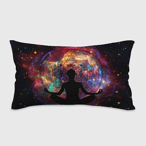 Подушка-антистресс Йога - мандала / 3D-принт – фото 1