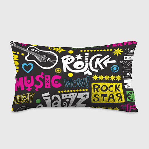 Подушка-антистресс Instrumental Music / 3D-принт – фото 1