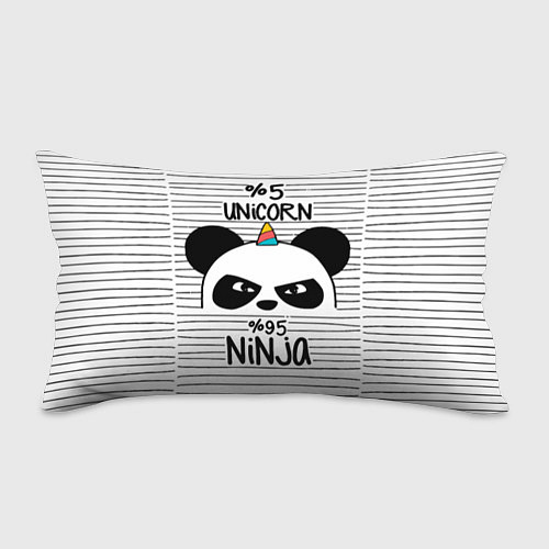 Подушка-антистресс 5% Unicorn – 95% Ninja / 3D-принт – фото 1