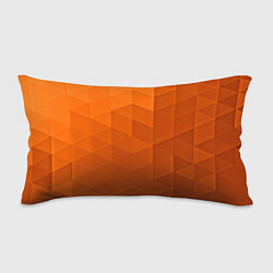 Подушка-антистресс Orange abstraction, цвет: 3D-принт