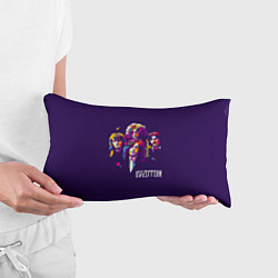 Подушка-антистресс Led Zeppelin: Violet Art, цвет: 3D-принт — фото 2