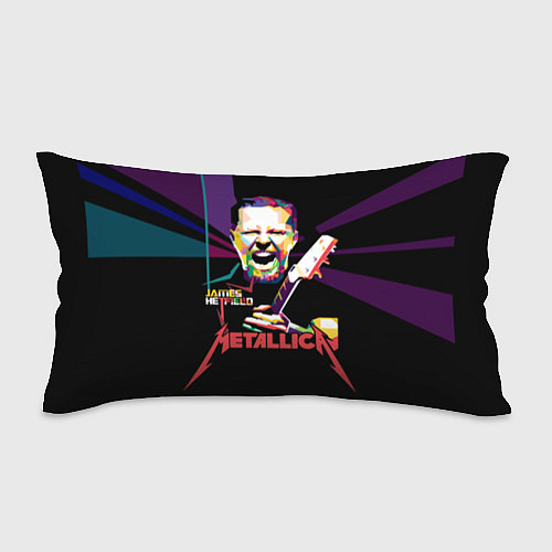 Подушка-антистресс Metallica: James Alan Hatfield / 3D-принт – фото 1