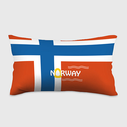 Подушка-антистресс Norway Flag / 3D-принт – фото 1