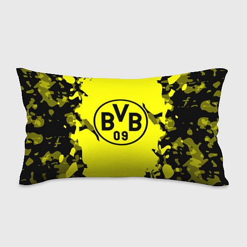Подушка-антистресс FC Borussia Dortmund: Yellow & Black / 3D-принт – фото 1