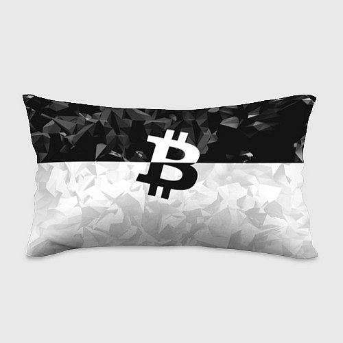 Подушка-антистресс Bitcoin: Poly Style / 3D-принт – фото 1