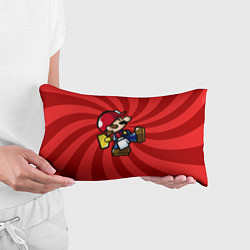 Подушка-антистресс Super Mario: Red Illusion, цвет: 3D-принт — фото 2