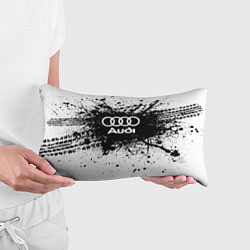 Подушка-антистресс Audi: Black Spray, цвет: 3D-принт — фото 2