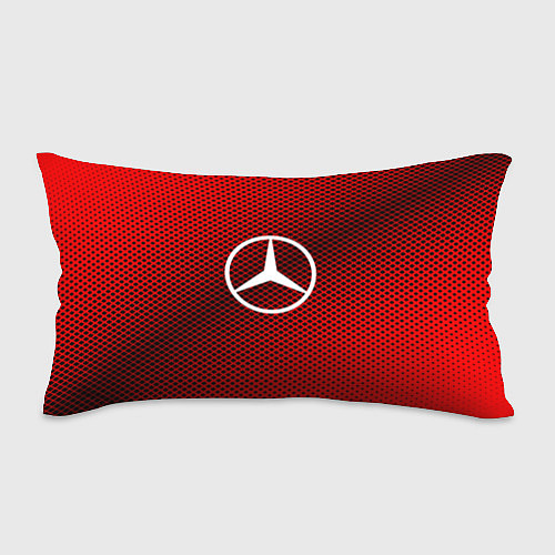 Подушка-антистресс Mercedes: Red Carbon / 3D-принт – фото 1