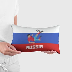 Подушка-антистресс Russia Footballer, цвет: 3D-принт — фото 2