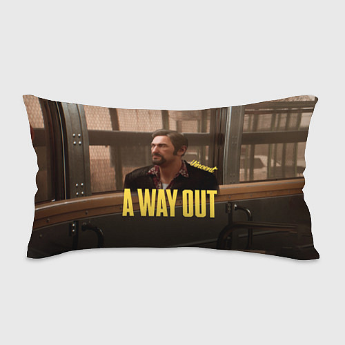 Подушка-антистресс Vincent: A Way Out / 3D-принт – фото 1