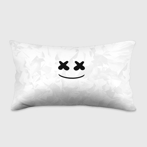 Подушка-антистресс Marshmello: White Face / 3D-принт – фото 1