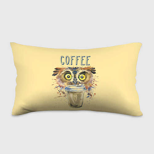 Подушка-антистресс Owls like coffee / 3D-принт – фото 1
