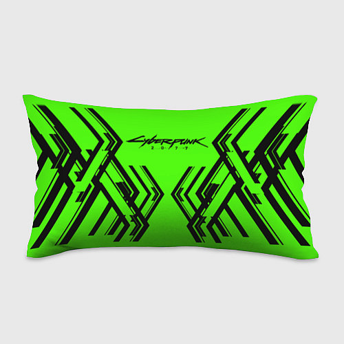 Подушка-антистресс Cyberpunk 2077: Acid Green / 3D-принт – фото 1
