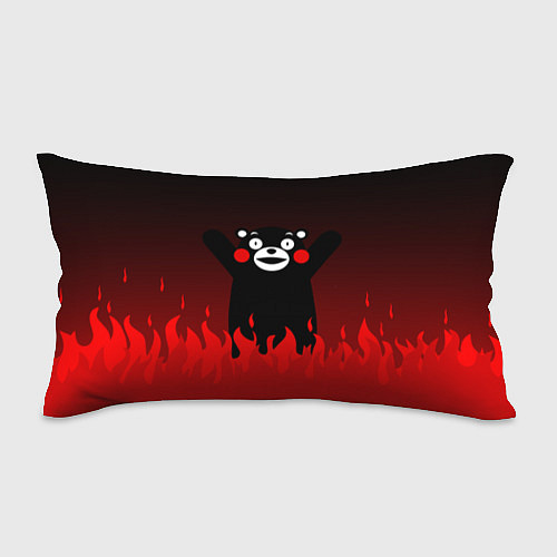 Подушка-антистресс Kumamon: Hell Flame / 3D-принт – фото 1