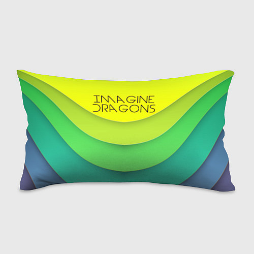 Подушка-антистресс Imagine Dragons: Lime Colour / 3D-принт – фото 1
