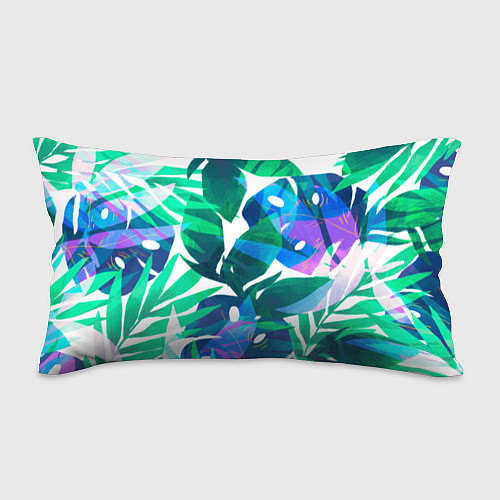 Подушка-антистресс Зеленые тропики / 3D-принт – фото 1