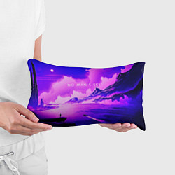 Подушка-антистресс No Man's Sky: Purple Mountains, цвет: 3D-принт — фото 2
