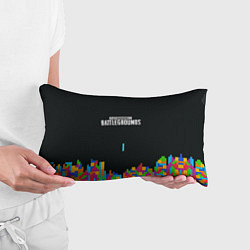 Подушка-антистресс PUBG: Tetris, цвет: 3D-принт — фото 2