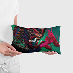 Подушка-антистресс CS GO hyper beast skin, цвет: 3D-принт — фото 2