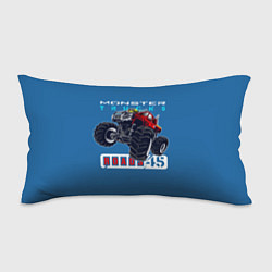 Подушка-антистресс Monster trucks, цвет: 3D-принт