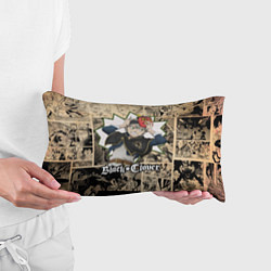 Подушка-антистресс Черный Клевер АСТА, цвет: 3D-принт — фото 2
