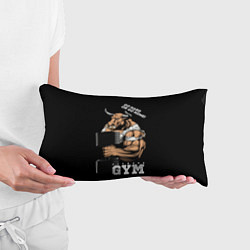 Подушка-антистресс Go heavy or go home - bull, цвет: 3D-принт — фото 2