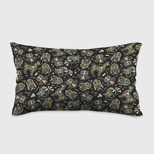 Подушка-антистресс День мертвых - звери и птицы / 3D-принт – фото 1