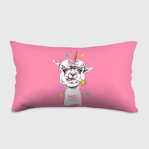 Подушка-антистресс Hello llamacorn - ice cream / 3D-принт – фото 1