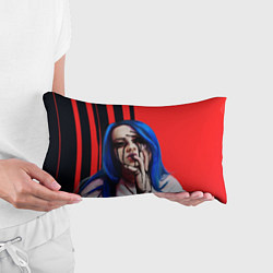 Подушка-антистресс Billie Eilish: Demon, цвет: 3D-принт — фото 2