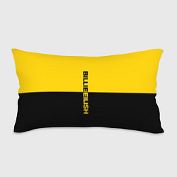 Подушка-антистресс BILLIE EILISH: Yellow & Black, цвет: 3D-принт