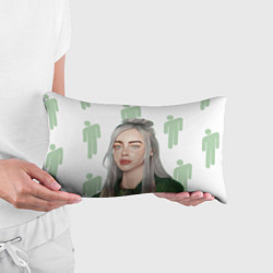 Подушка-антистресс Billie Eilish, цвет: 3D-принт — фото 2