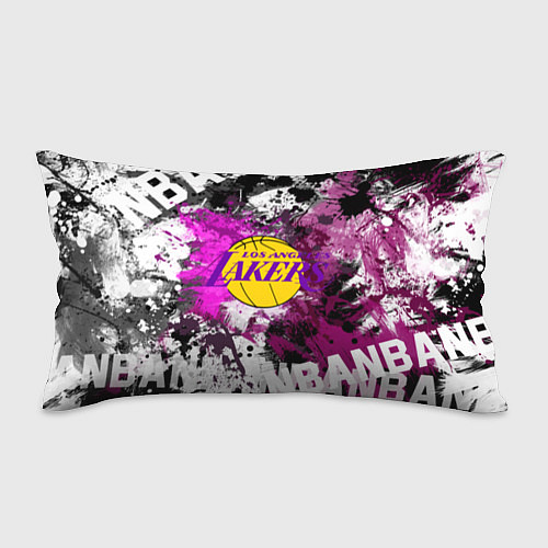 Подушка-антистресс Лос-Анджелес Лейкерс, Los Angeles Lakers / 3D-принт – фото 1