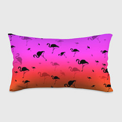 Подушка-антистресс Фламинго, цвет: 3D-принт