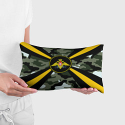 Подушка-антистресс Войска связи, цвет: 3D-принт — фото 2