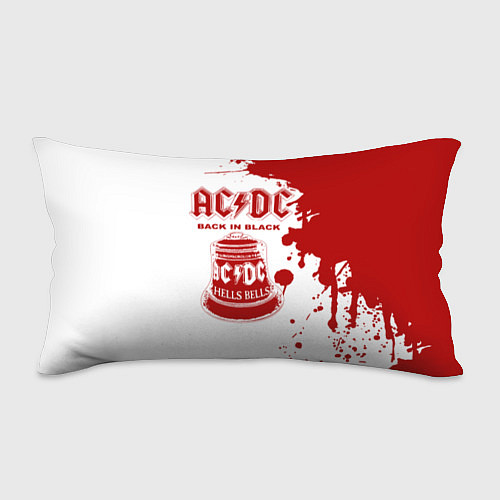 Подушка-антистресс ACDC Back in Black / 3D-принт – фото 1