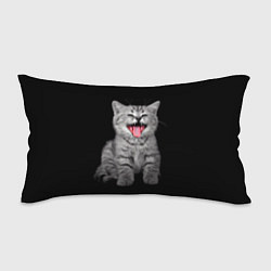Подушка-антистресс Кричащий кот, цвет: 3D-принт