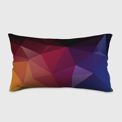 Подушка-антистресс Полигональный фон / 3D-принт – фото 1