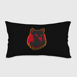 Подушка-антистресс Wolf Logo, цвет: 3D-принт